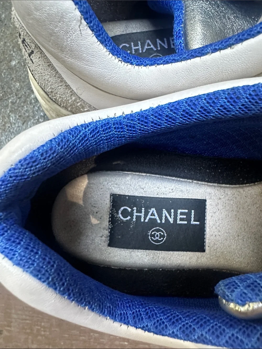Chanel  CC Logo Sneakers